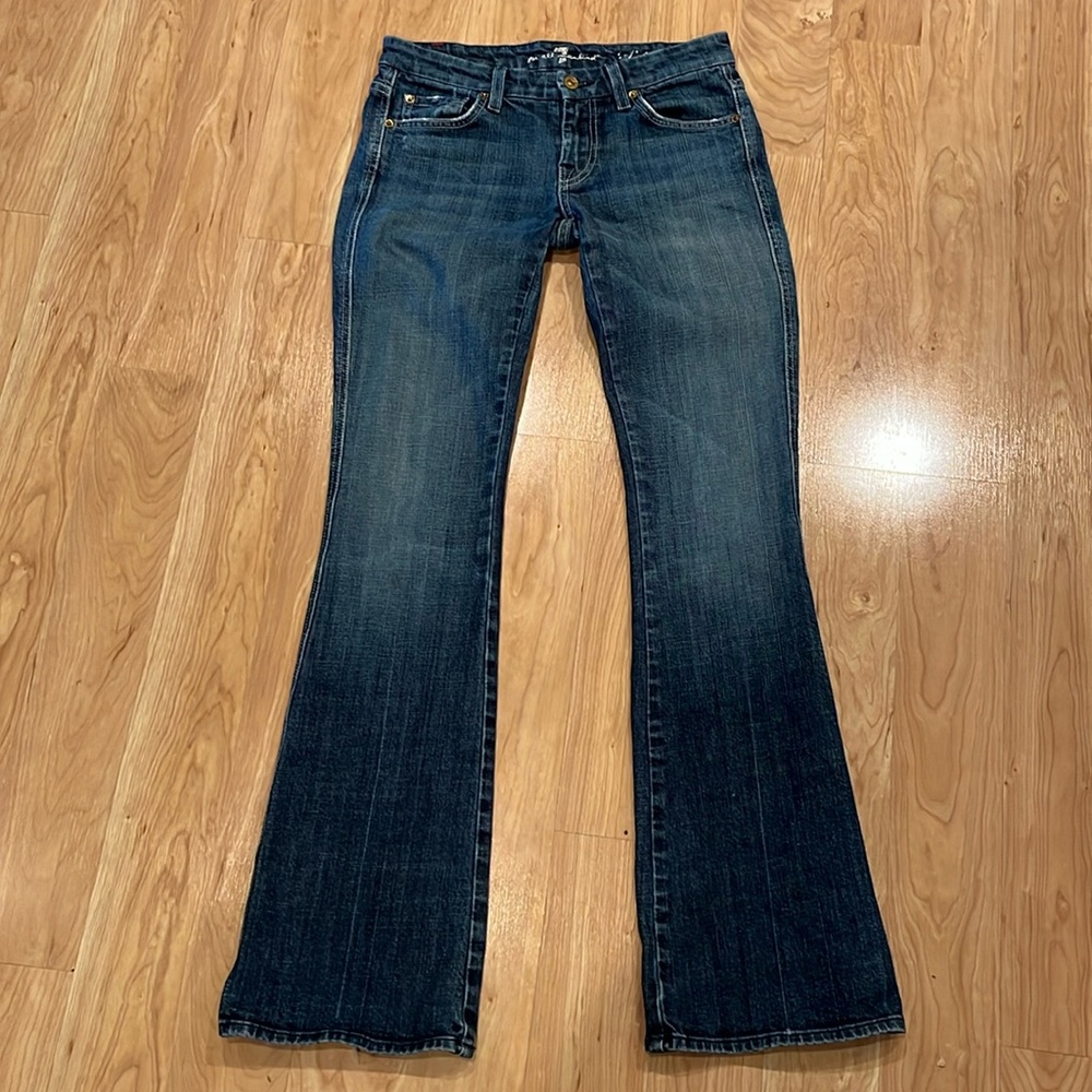 7  For All Mankind “A” Pocket Flare Jeans